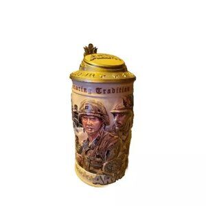 1998 Budweiser Beer Stein Army Honoring Tradition & Courage First in a Series
